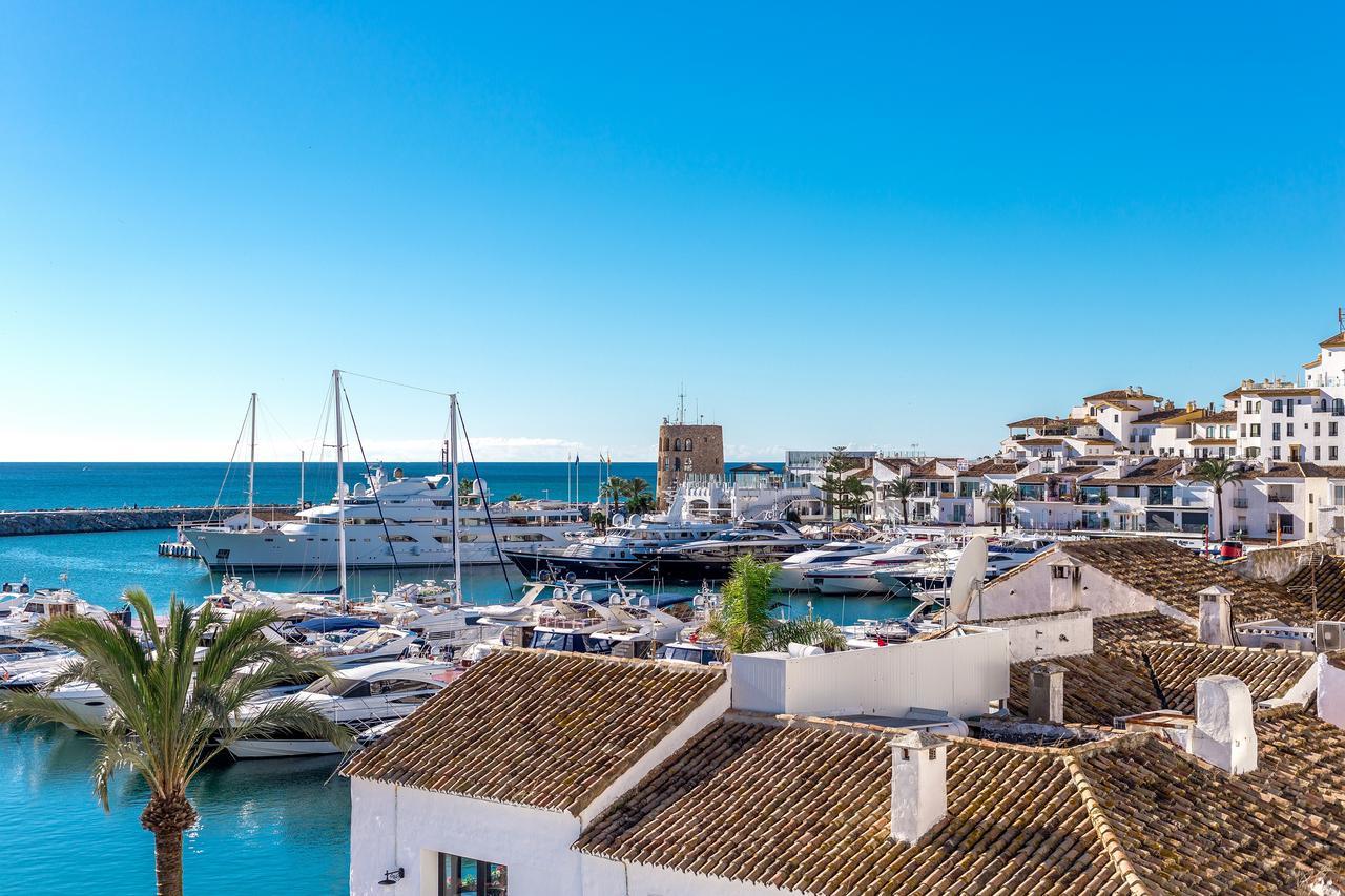 Front Line Penthouse Puerto Banus With Sea Views Lejlighed Marbella Eksteriør billede